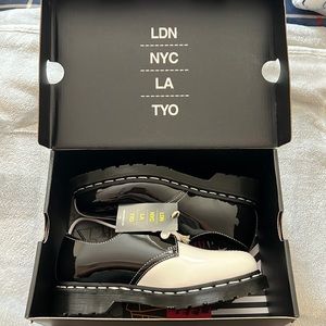 DR MARTENS 1461 TOKYO PATENT LEATHER OXFORD SHOES